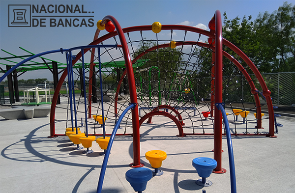 juegos infantiles tubulares Nacional de Bancas